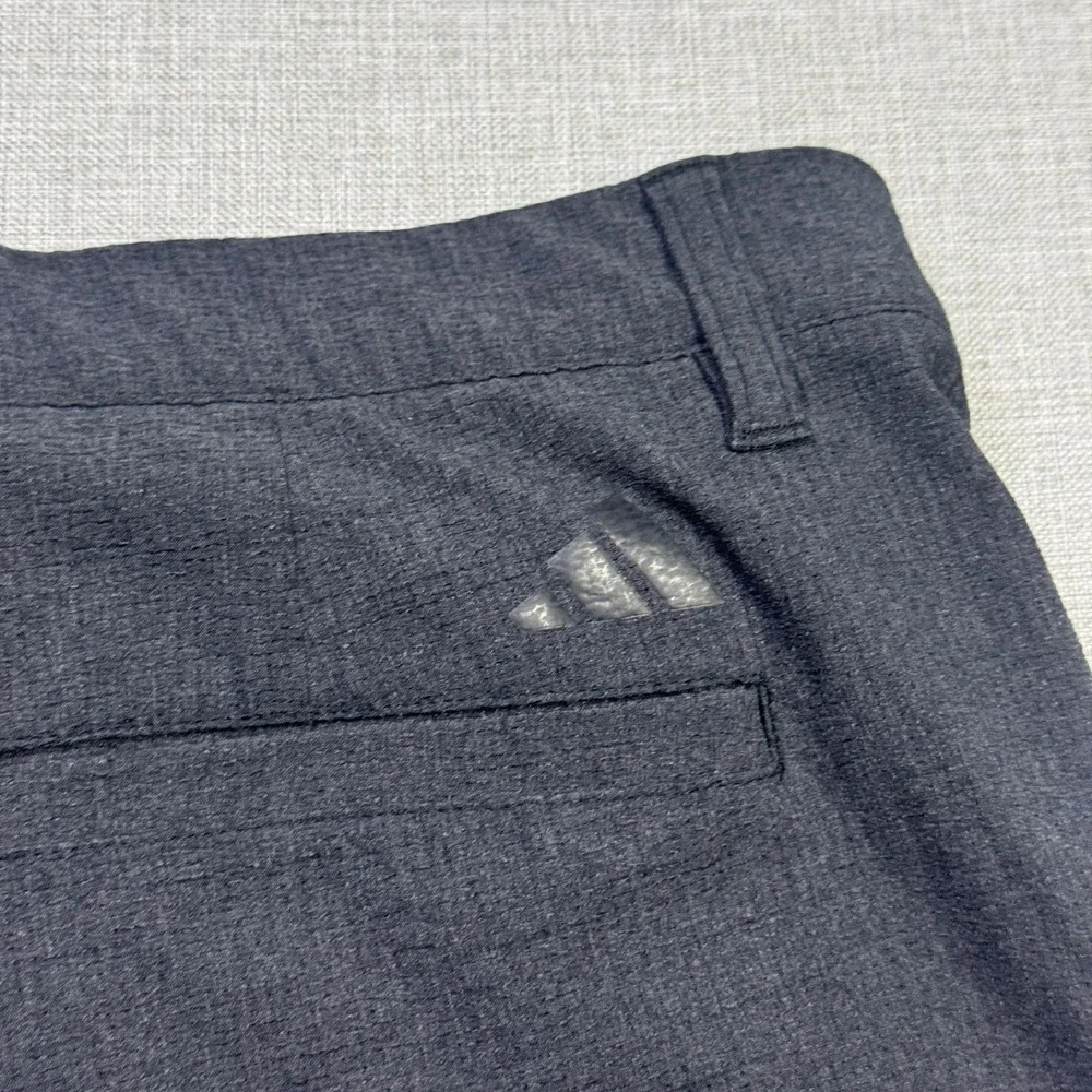 Adidas Golf Shorts Mens 36 Gray Athletic Pockets Stretch 9